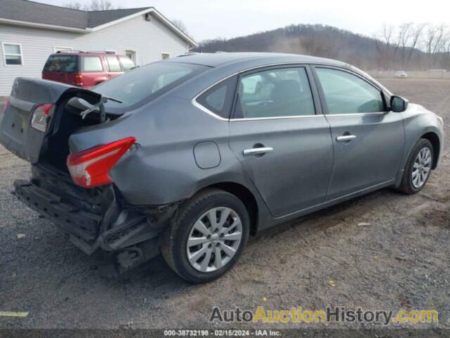 NISSAN SENTRA S, 3N1AB7AP1JY346281