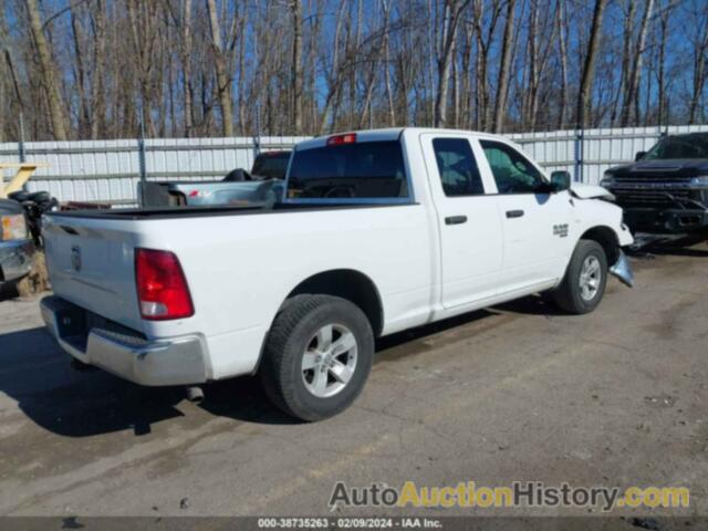 RAM 1500 CLASSIC TRADESMAN QUAD CAB 4X2 6'4 BOX, 1C6RR6FG2KS613451