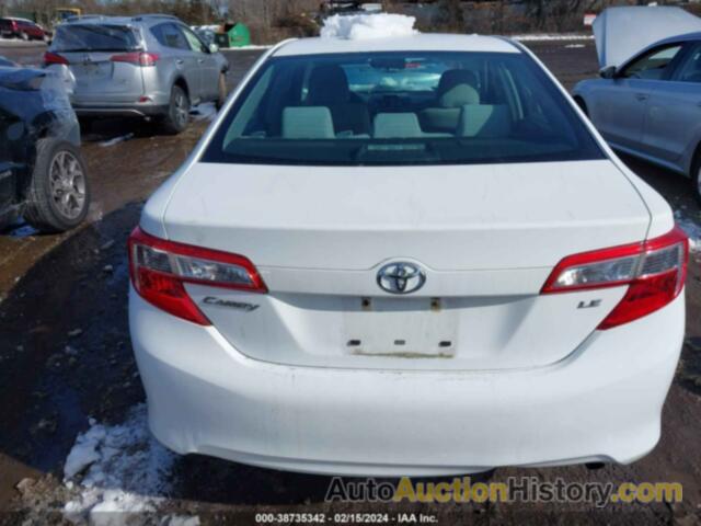 TOYOTA CAMRY LE, 4T1BF1FK0DU717336
