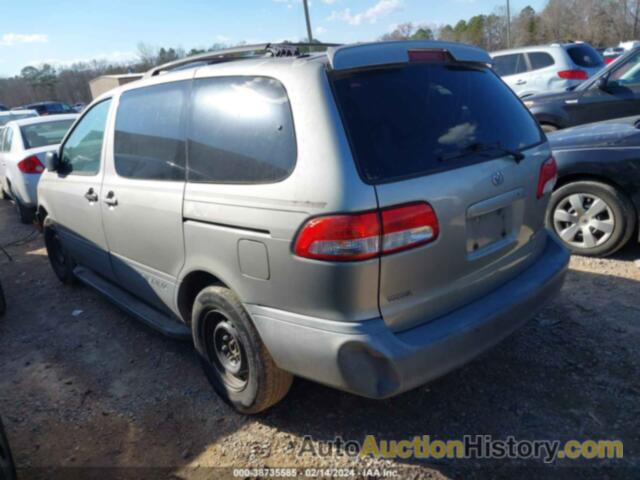 TOYOTA SIENNA LE/XLE, 4T3ZF13CX3U551778