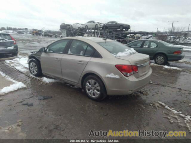 CHEVROLET CRUZE LS MANUAL, 1G1PB5SG2E7325028