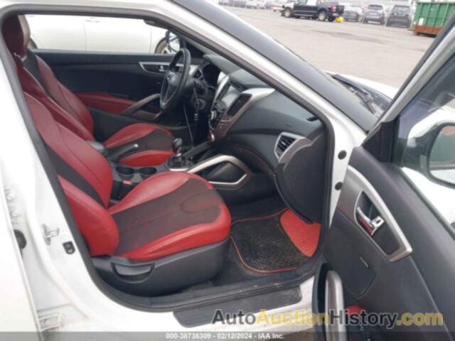 HYUNDAI VELOSTER BASE W/RED/BLACK, KMHTC6AD5CU073639