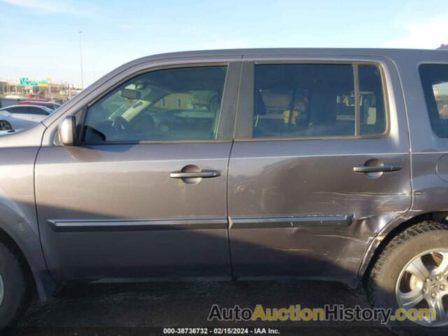 HONDA PILOT EX-L, 5FNYF3H51EB008930