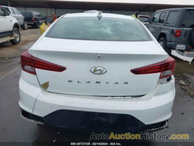 HYUNDAI ELANTRA SEL, 5NPD84LF8KH448641