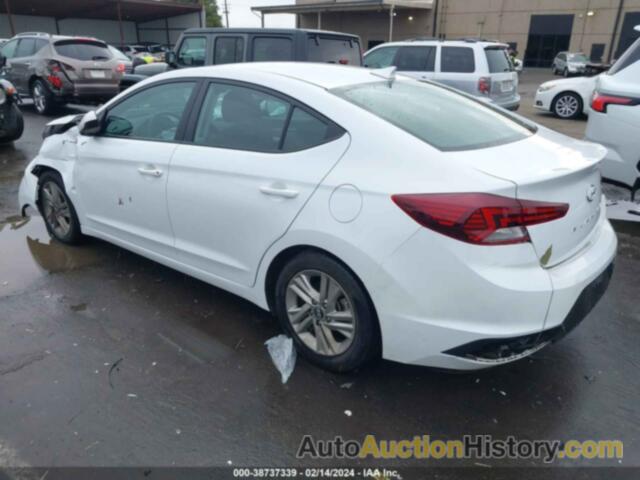 HYUNDAI ELANTRA SEL, 5NPD84LF8KH448641