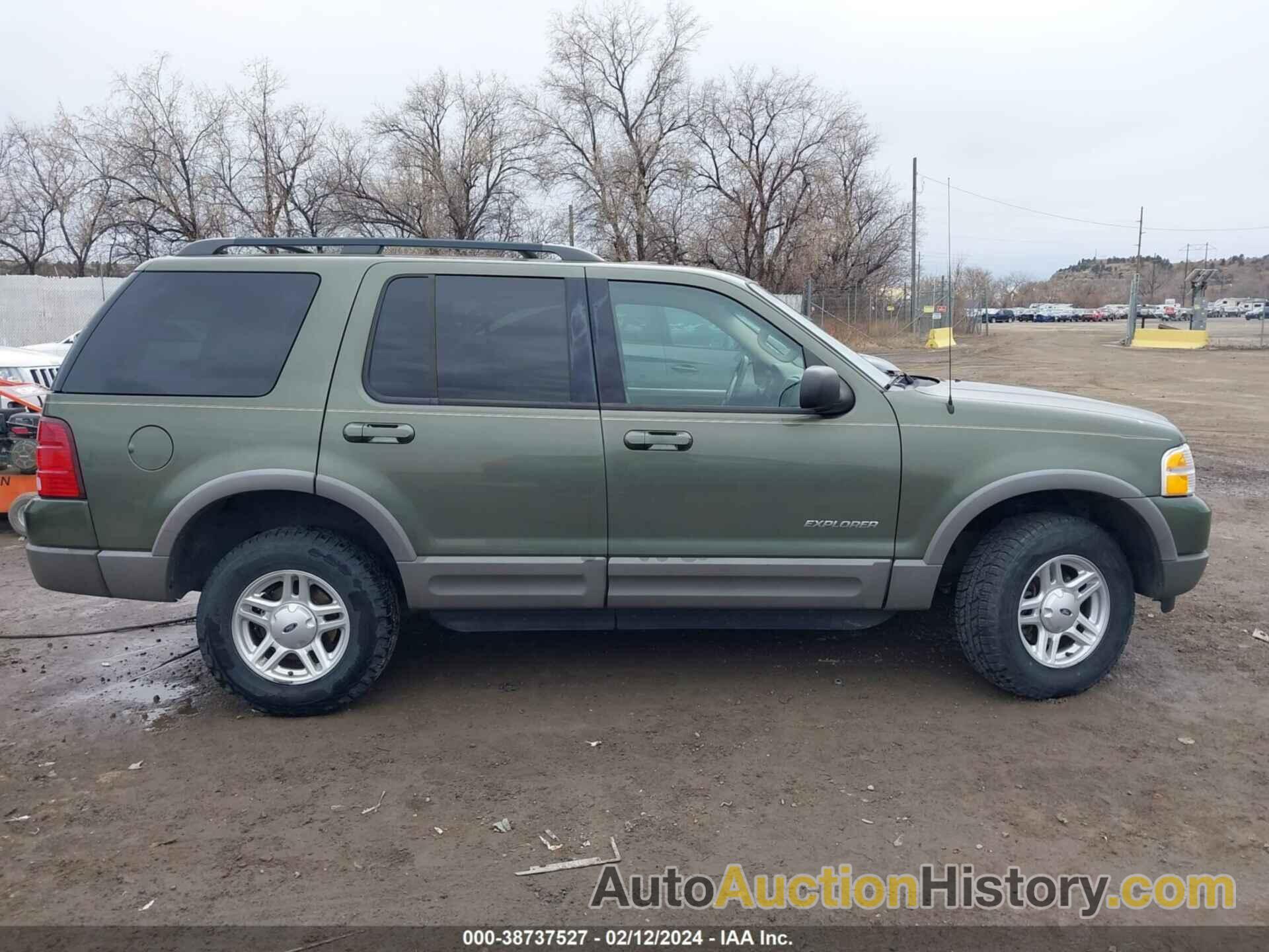 FORD EXPLORER XLT, 1FMZU73E52UA05438