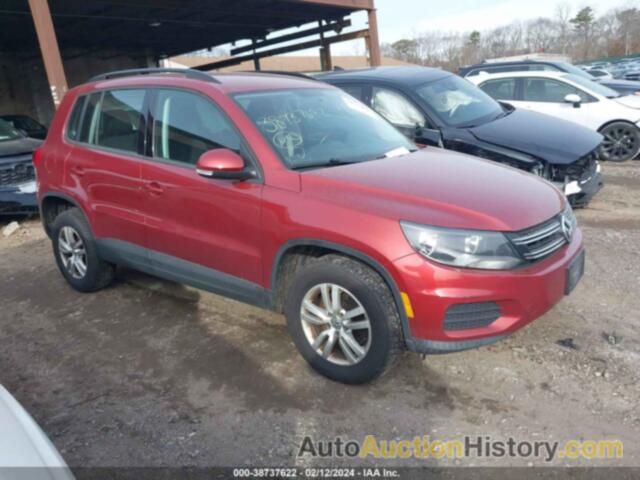 VOLKSWAGEN TIGUAN S, WVGBV7AXXFW039002