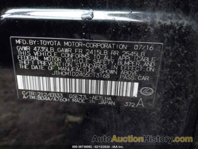 LEXUS IS 300, JTHCM1D24G5013168