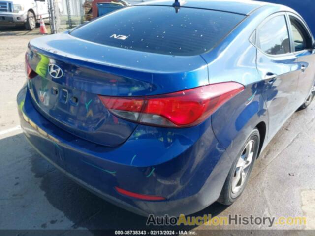 HYUNDAI ELANTRA SE, 5NPDH4AE0FH563203