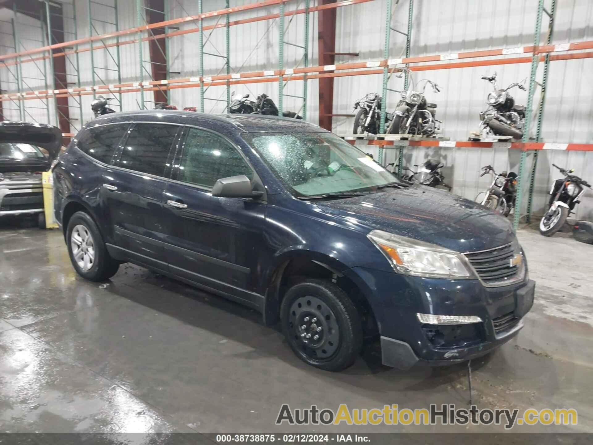 CHEVROLET TRAVERSE LS, 1GNKRFED7HJ203249