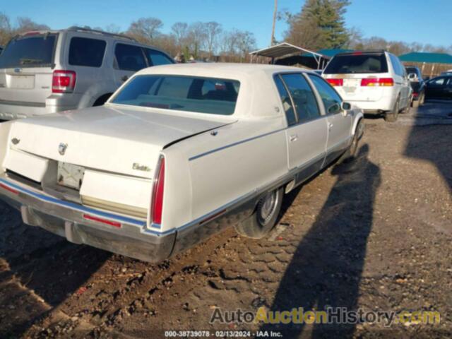 CADILLAC FLEETWOOD CHASSIS, 1G6DW5275PR703951