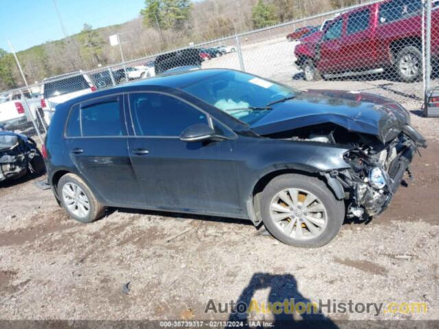 VOLKSWAGEN GOLF TDI S 4-DOOR, 3VW2A7AU0FM047564