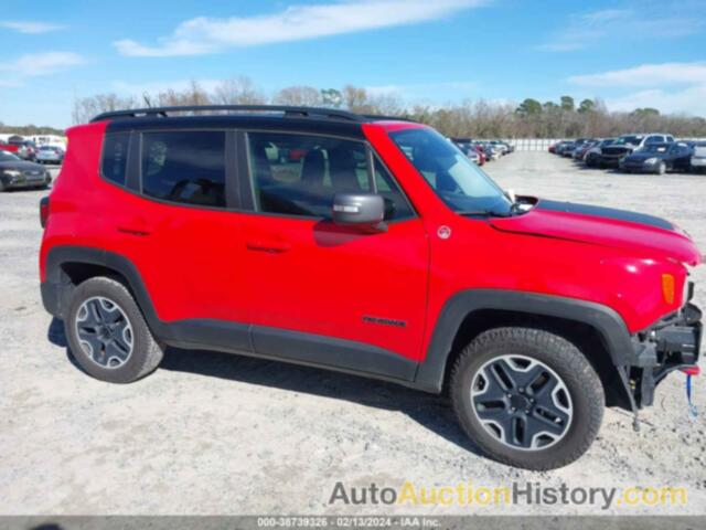 JEEP RENEGADE TRAILHAWK 4X4, ZACCJBCBXHPF99210