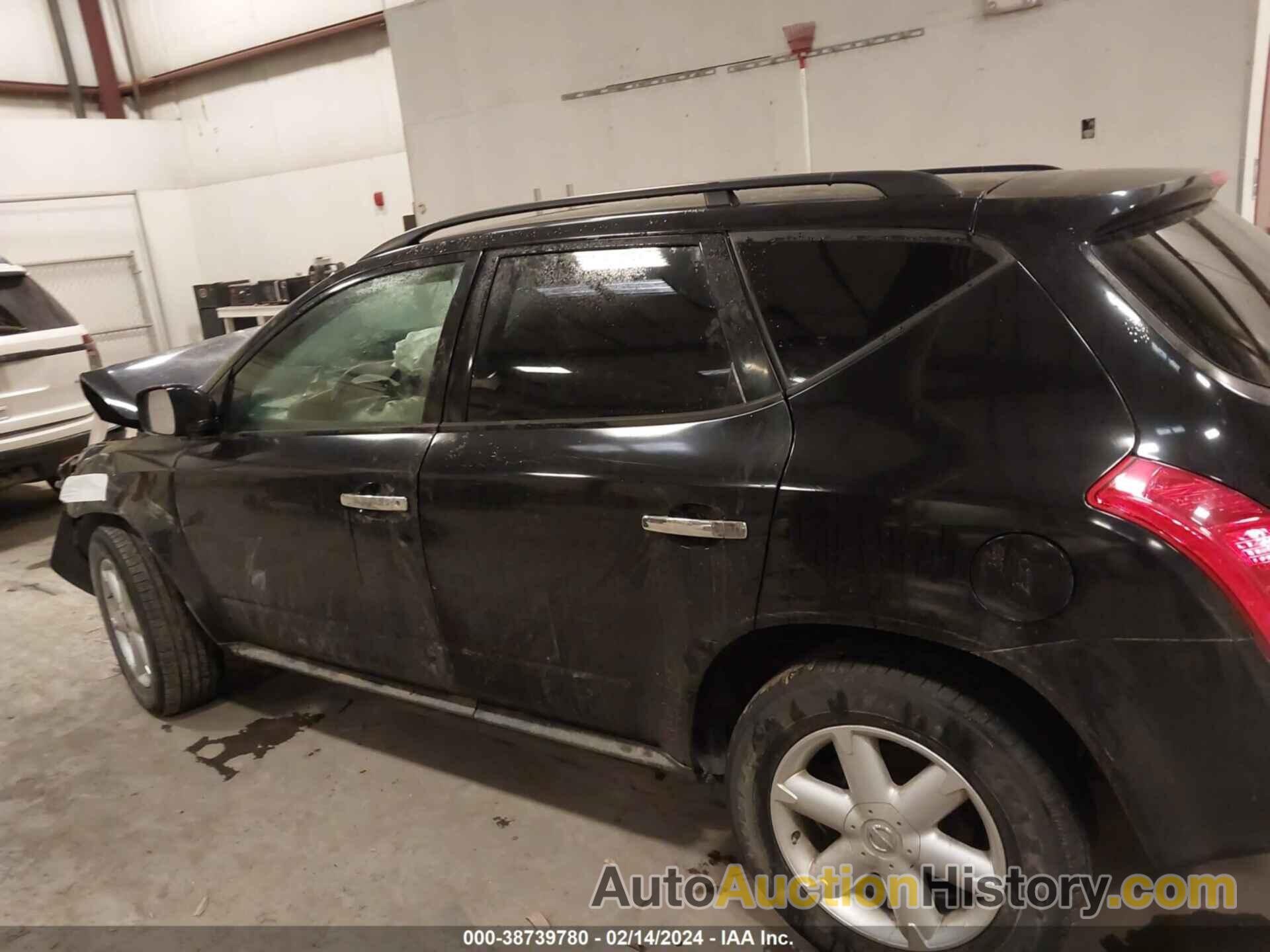 NISSAN MURANO SL/SE, JN8AZ08W73W203489