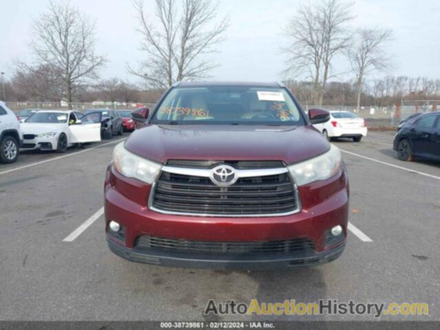 TOYOTA HIGHLANDER XLE, 5TDJKRFH3GS233572