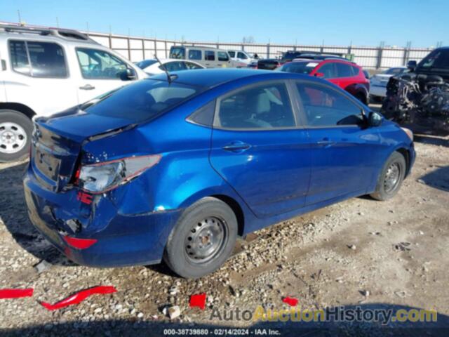 HYUNDAI ACCENT SE, KMHCT4AE6GU970052