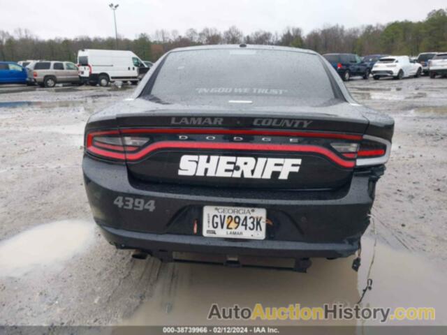 DODGE CHARGER POLICE RWD, 2C3CDXAT4JH263614