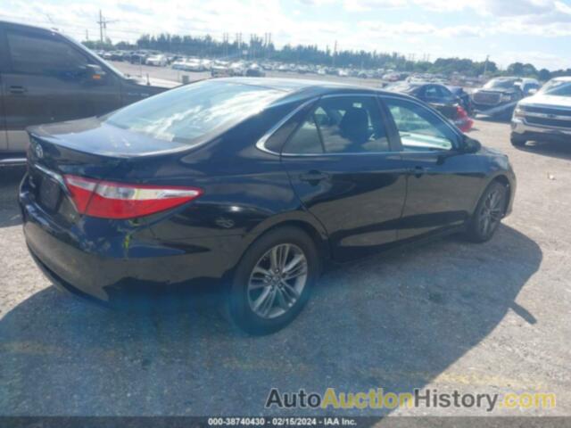 TOYOTA CAMRY SE, 4T1BF1FKXFU103249