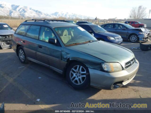 SUBARU OUTBACK, 4S3BH675037615889