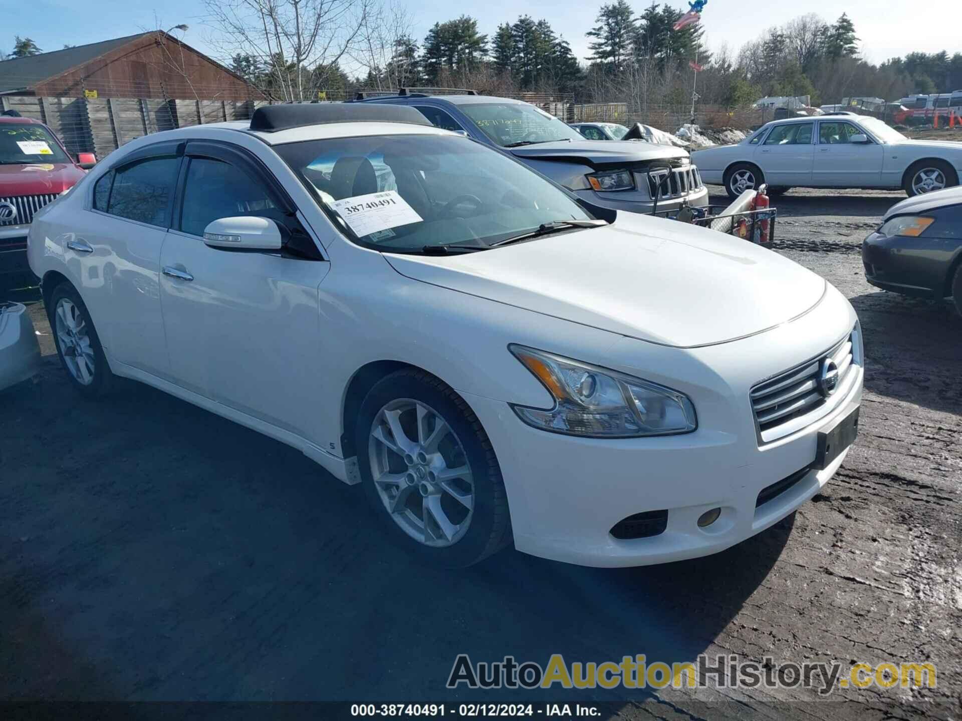 NISSAN MAXIMA 3.5 SV, 1N4AA5AP0CC836037