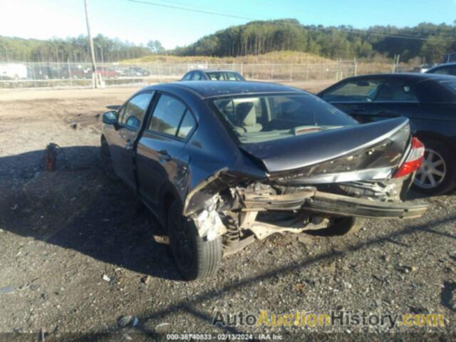 HONDA CIVIC LX, 2HGFB2F5XCH302576