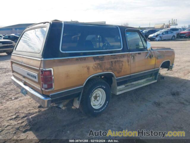 DODGE RAMCHARGER AW-100, 1B4GW12T5FS696150