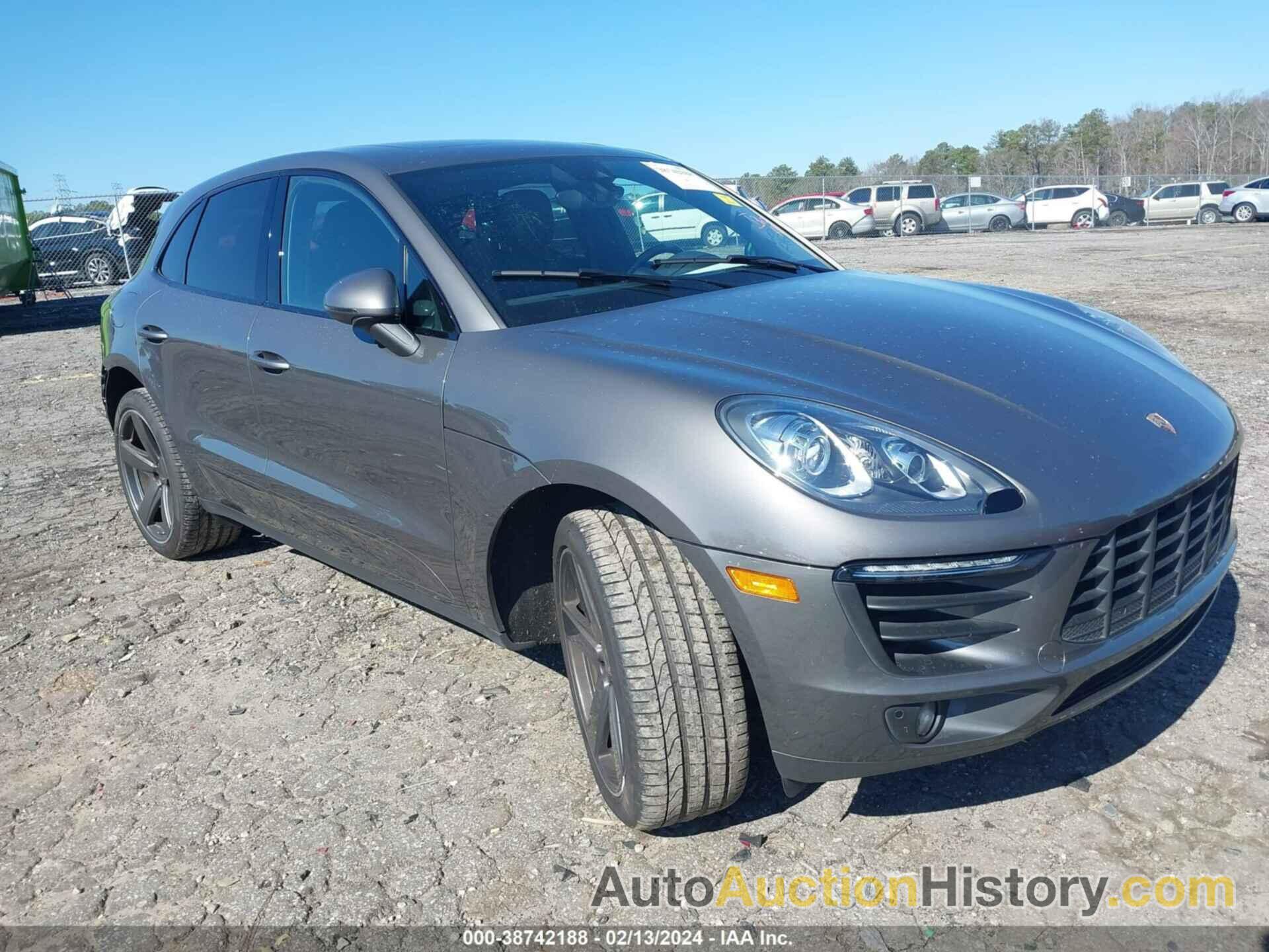 PORSCHE MACAN S, WP1AB2A57JLB37424