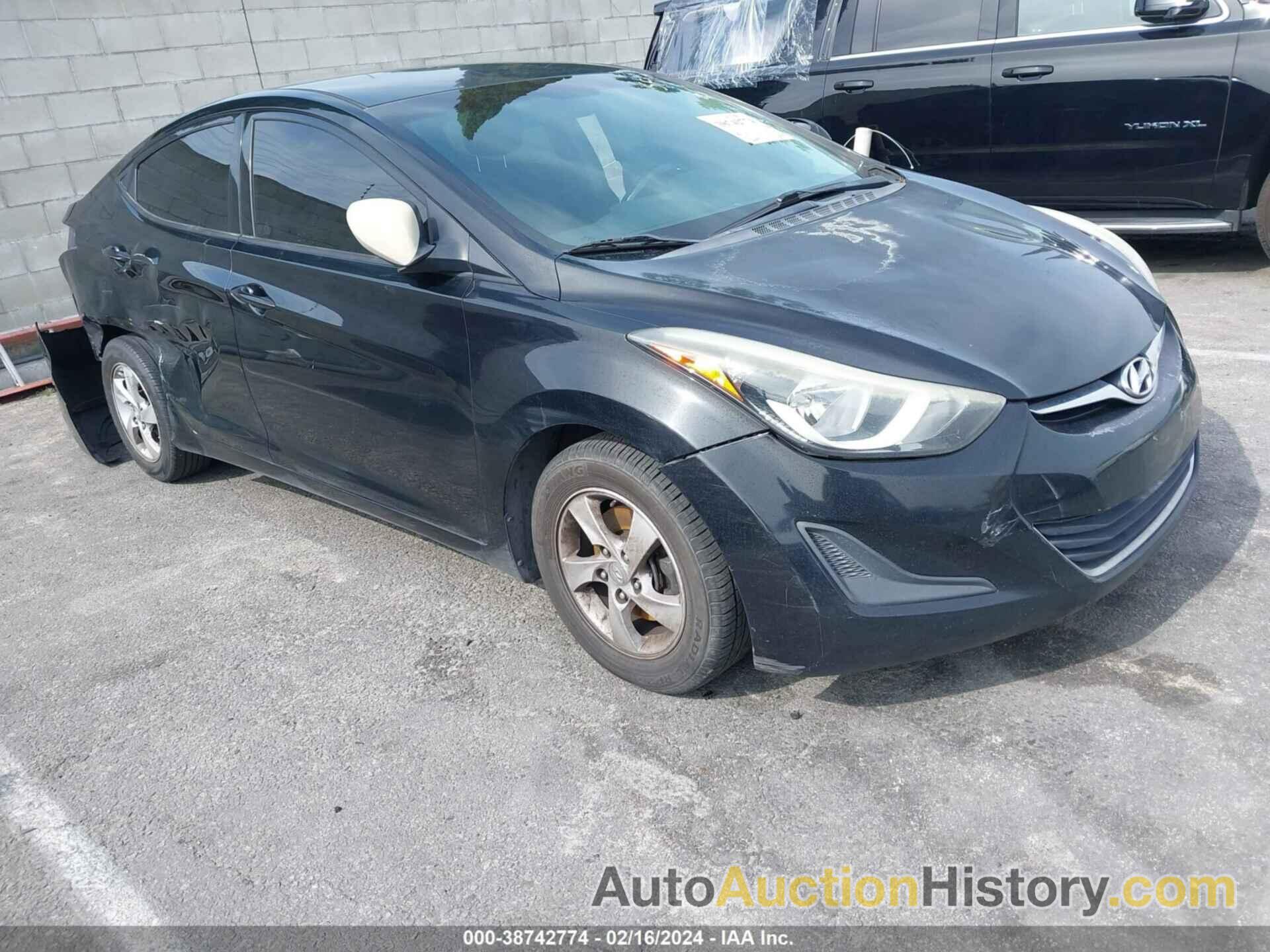 HYUNDAI ELANTRA SE, 5NPDH4AE8EH533719