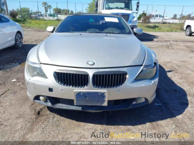 BMW 645 CI AUTOMATIC, WBAEK734X5B325027