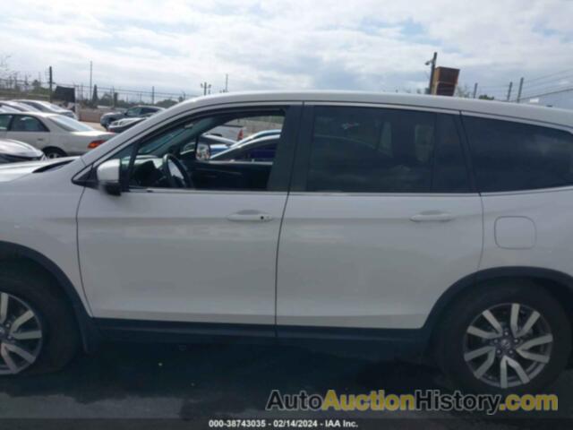 HONDA PILOT 2WD EX-L, 5FNYF5H57NB038302