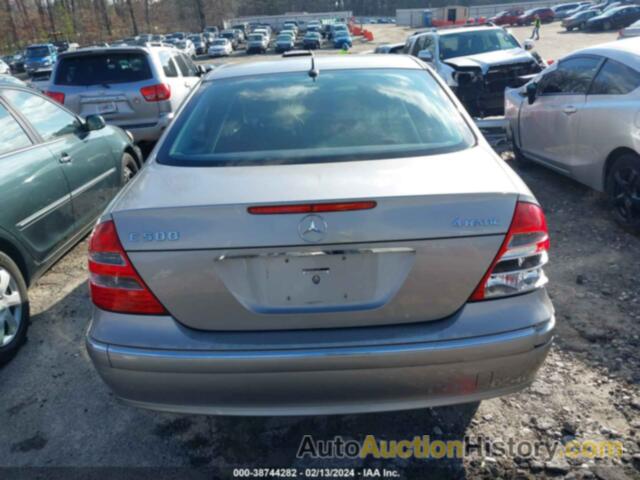 MERCEDES-BENZ E 500 4MATIC, WDBUF83J25X171297