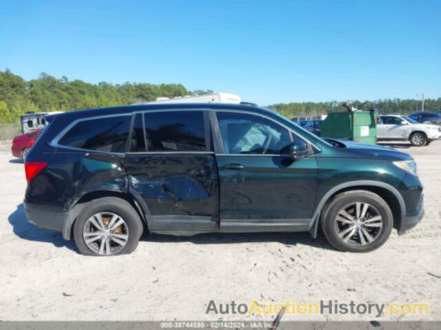 HONDA PILOT EX-L, 5FNYF5H53GB011262