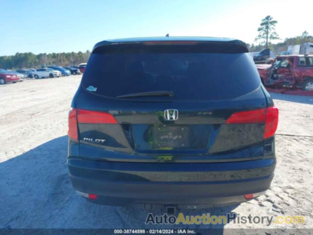 HONDA PILOT EX-L, 5FNYF5H53GB011262