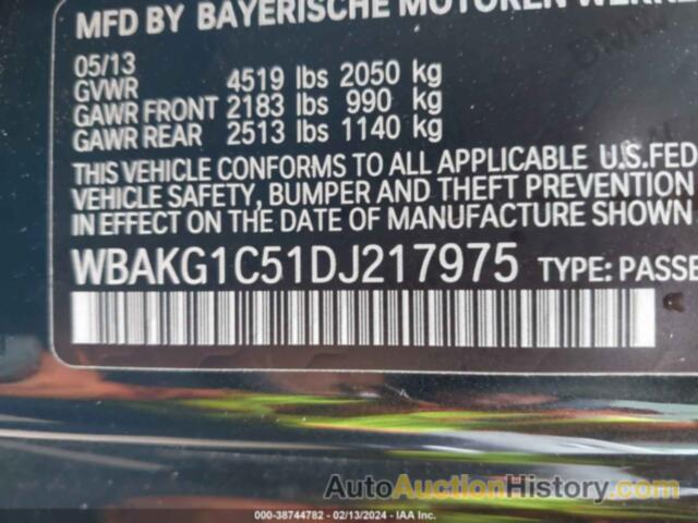 BMW 335 I SULEV, WBAKG1C51DJ217975