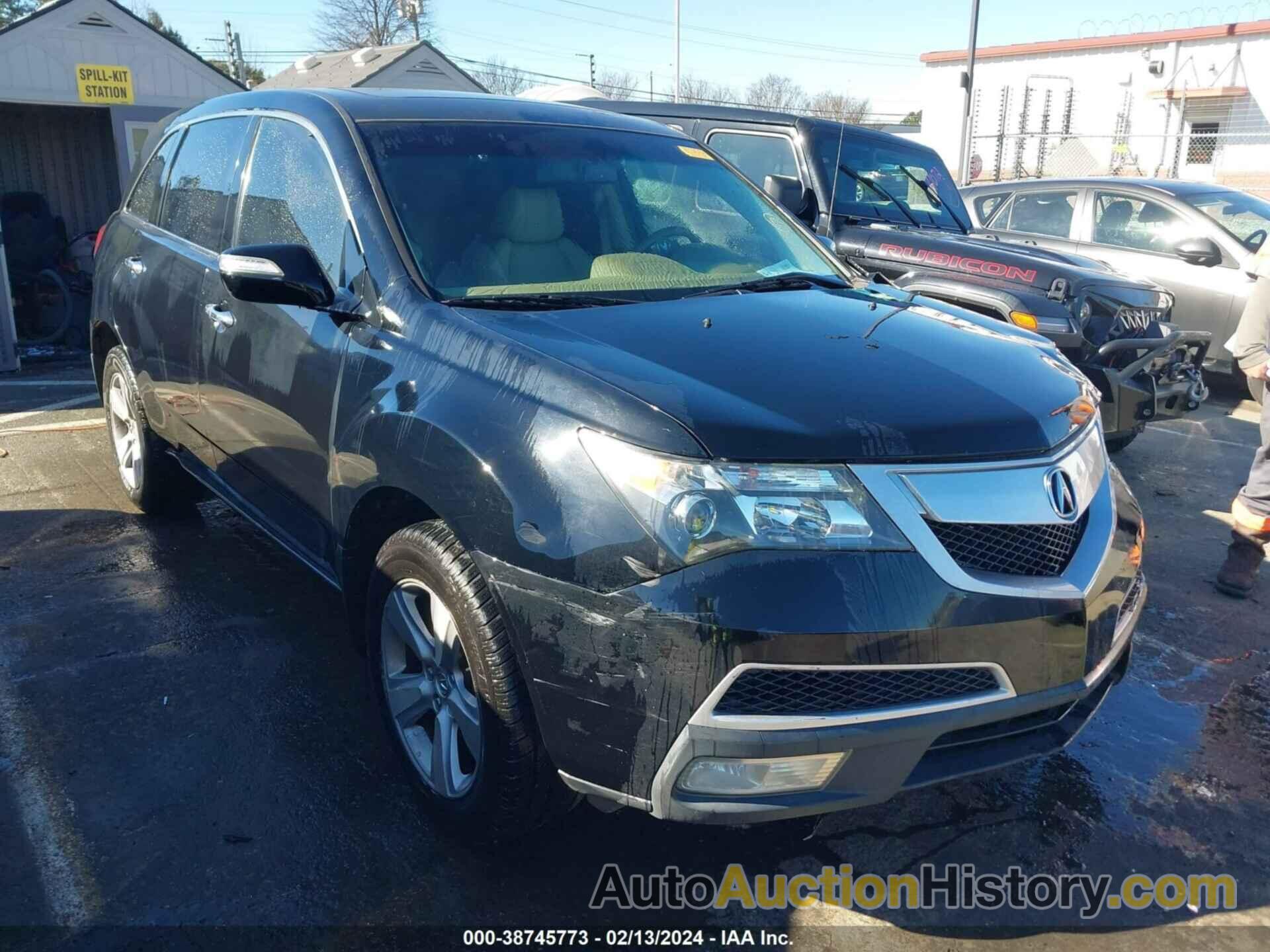 ACURA MDX TECHNOLOGY PACKAGE, 2HNYD2H36CH540979