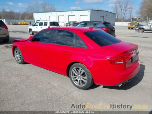 AUDI A4 2.0T PREMIUM, WAUKFBFL5CN006451