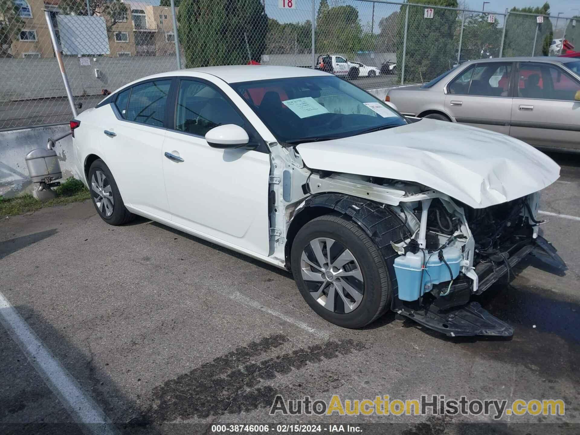 NISSAN ALTIMA S, 1N4BL4BV4PN320120