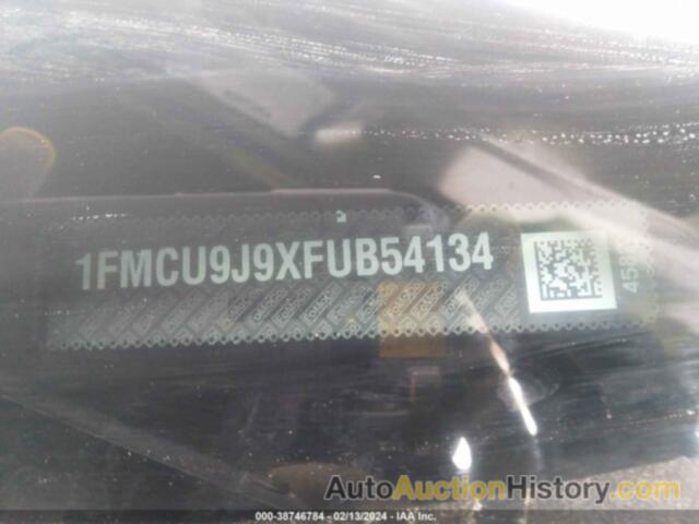 FORD ESCAPE TITANIUM, 1FMCU9J9XFUB54134