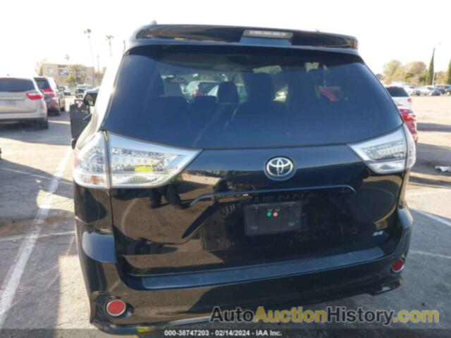 TOYOTA SIENNA SE 8 PASSENGER, 5TDXK3DC3ES415171