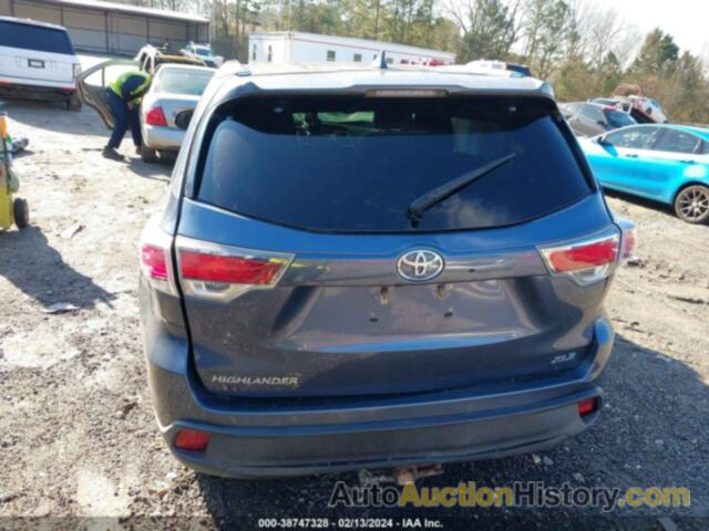 TOYOTA HIGHLANDER XLE V6, 5TDKKRFH5GS128147