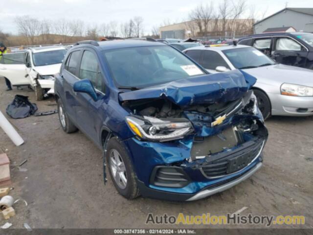 CHEVROLET TRAX LT, 3GNCJLSB9KL346653