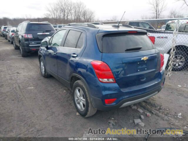 CHEVROLET TRAX LT, 3GNCJLSB9KL346653