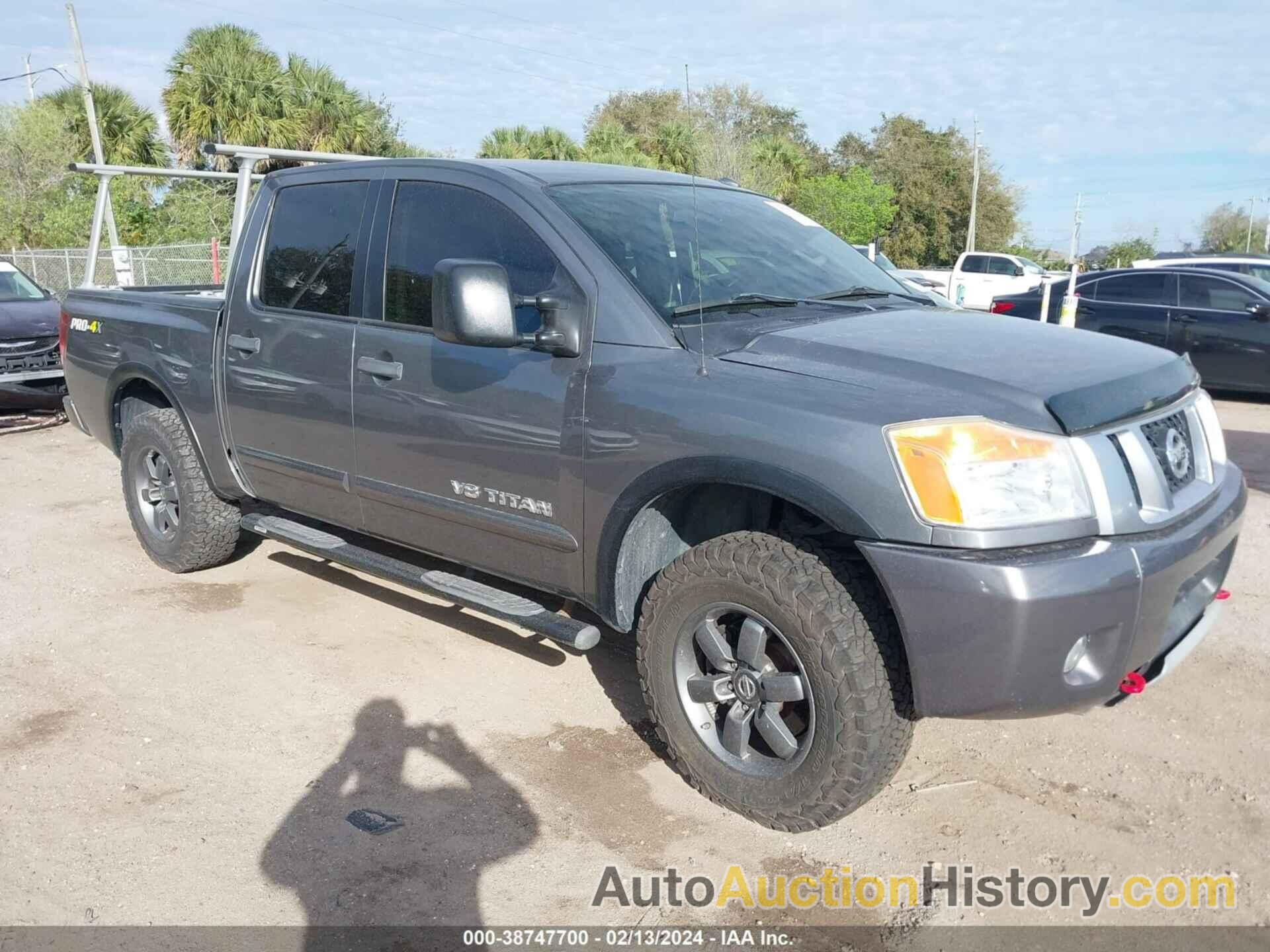 NISSAN TITAN PRO-4X, 1N6BA0EC6DN312709