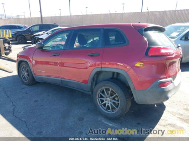 JEEP CHEROKEE SPORT, 1C4PJLAB1FW701181