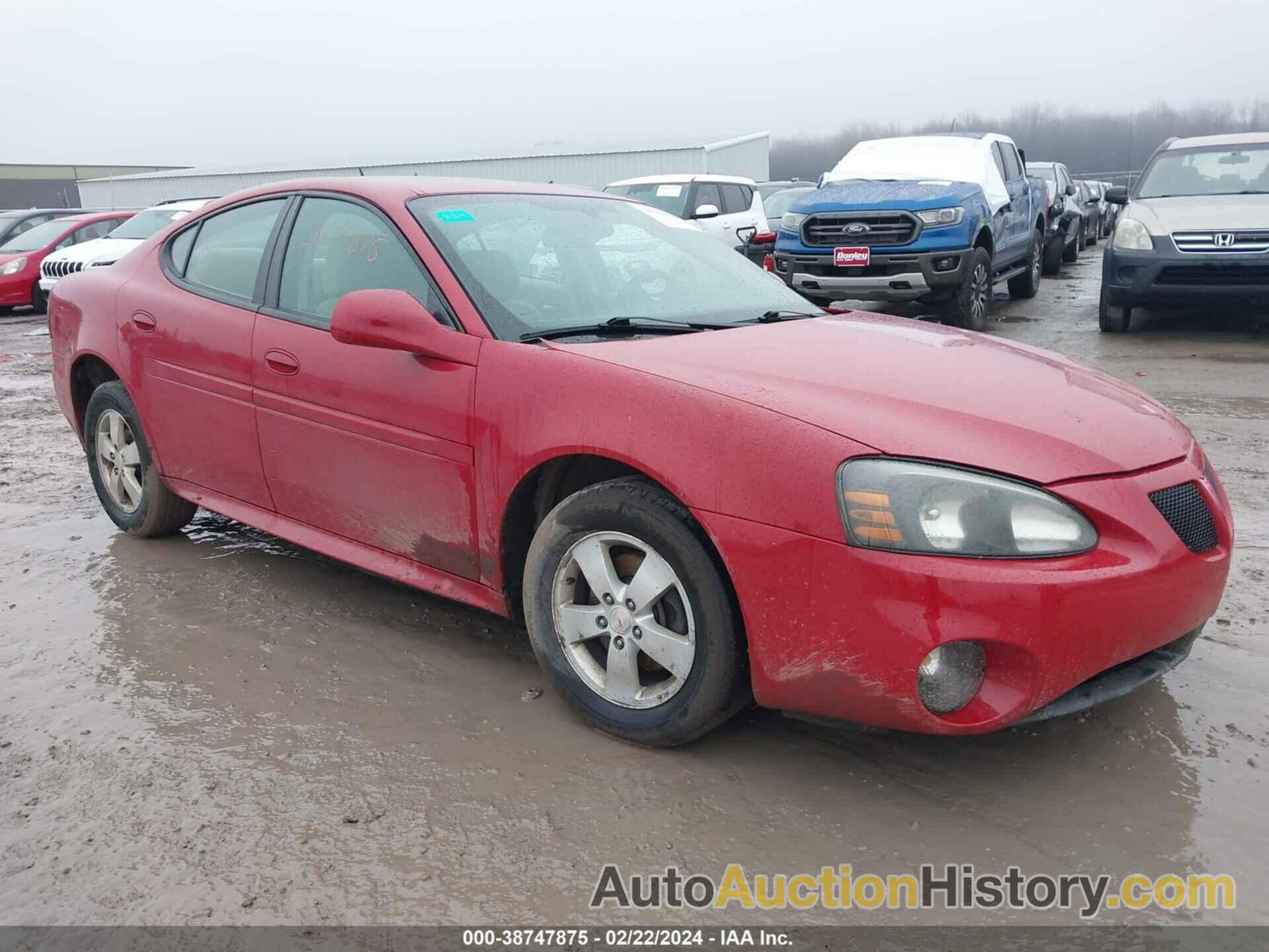 PONTIAC GRAND PRIX, 2G2WP552781170289