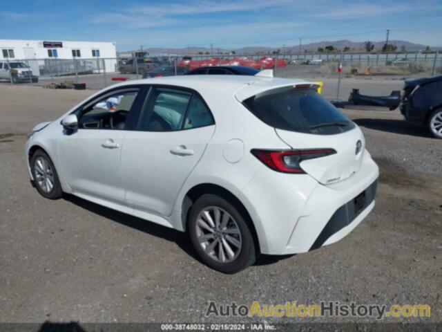 TOYOTA COROLLA SE, JTND4MBE9R3219097