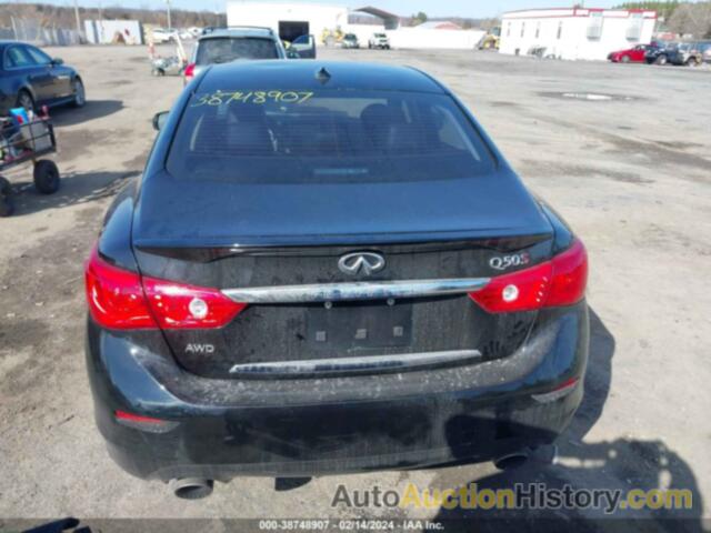 INFINITI Q50 3.0T RED SPORT 400, JN1FV7AR8HM871978