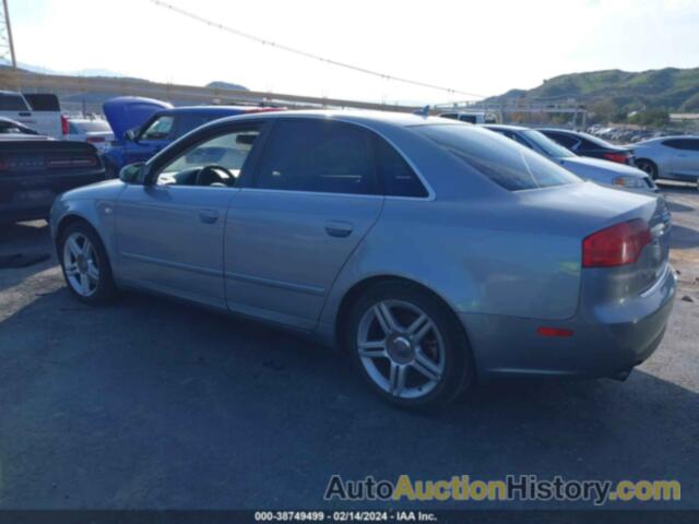 AUDI A4 2.0T, WAUAF78E77A085979