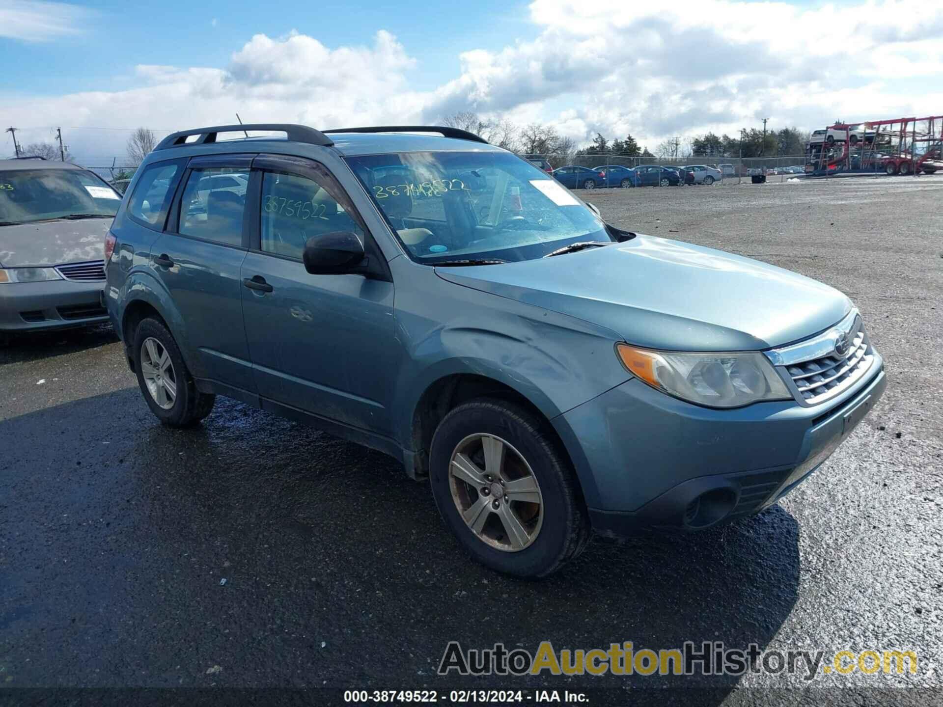 SUBARU FORESTER 2.5X, JF2SHABC2CH435284