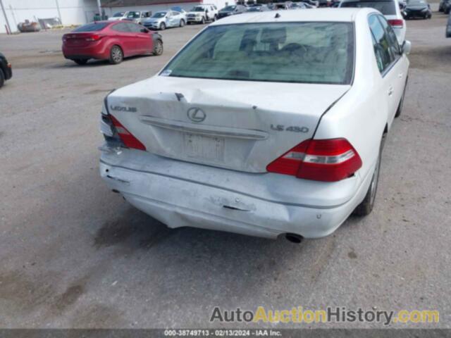 LEXUS LS 430, JTHBN36F750179859